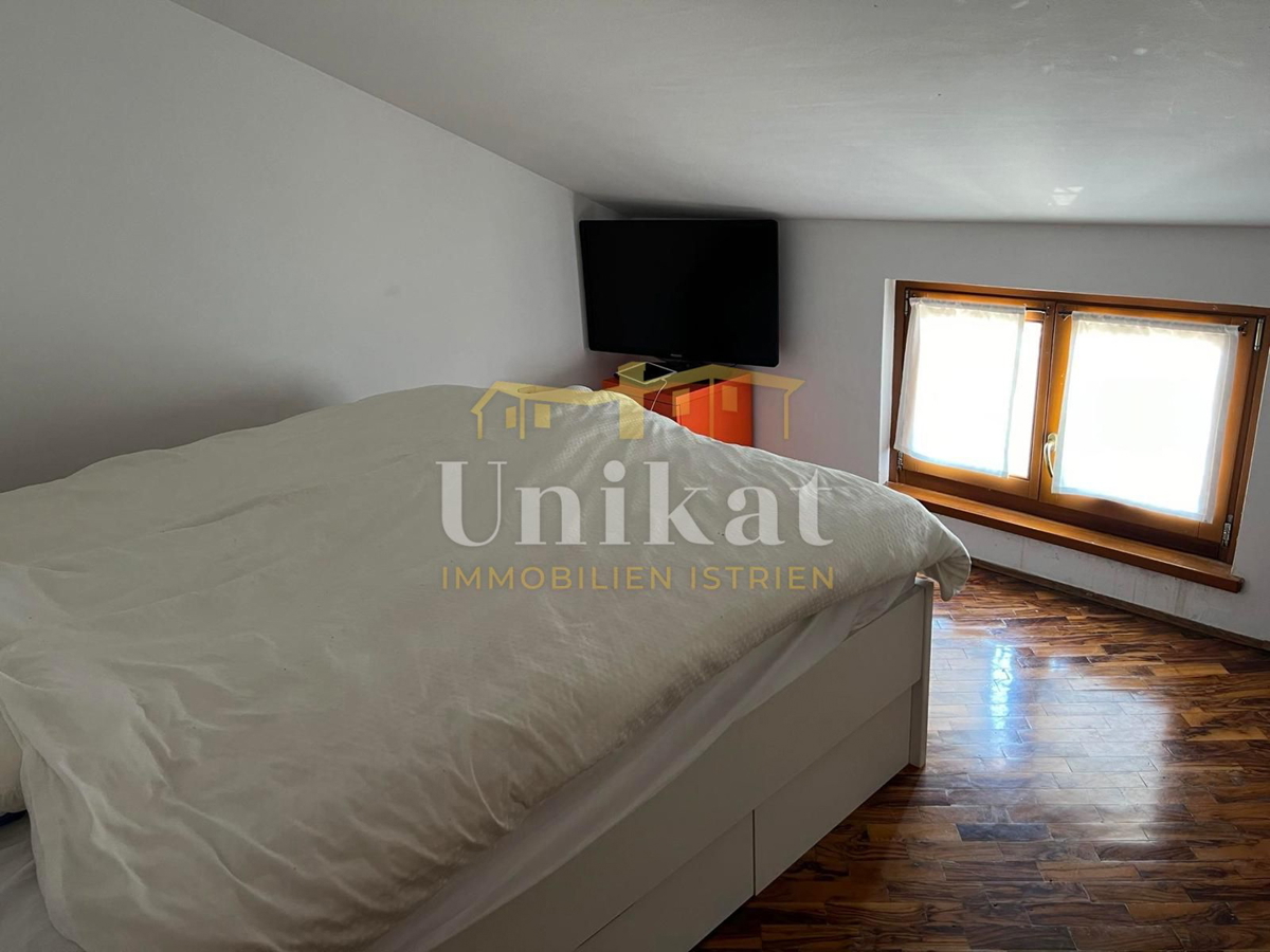 Appartamento con due camere a Vabriga - vista mare